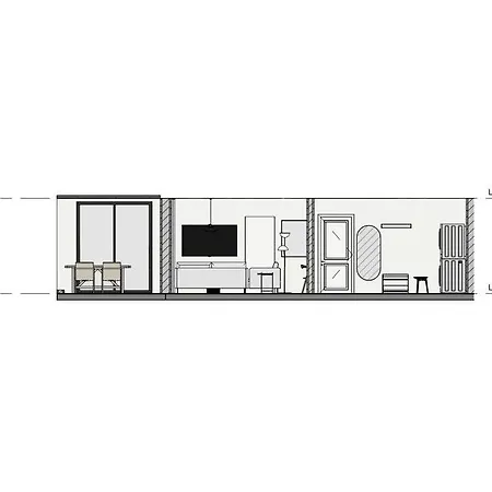 Brand New 2 Bedroom Modern Flat In Center Bodrum